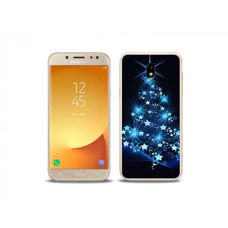 Gelový kryt mmCase na mobil Samsung Galaxy J5 (2017) - vánoční stromek