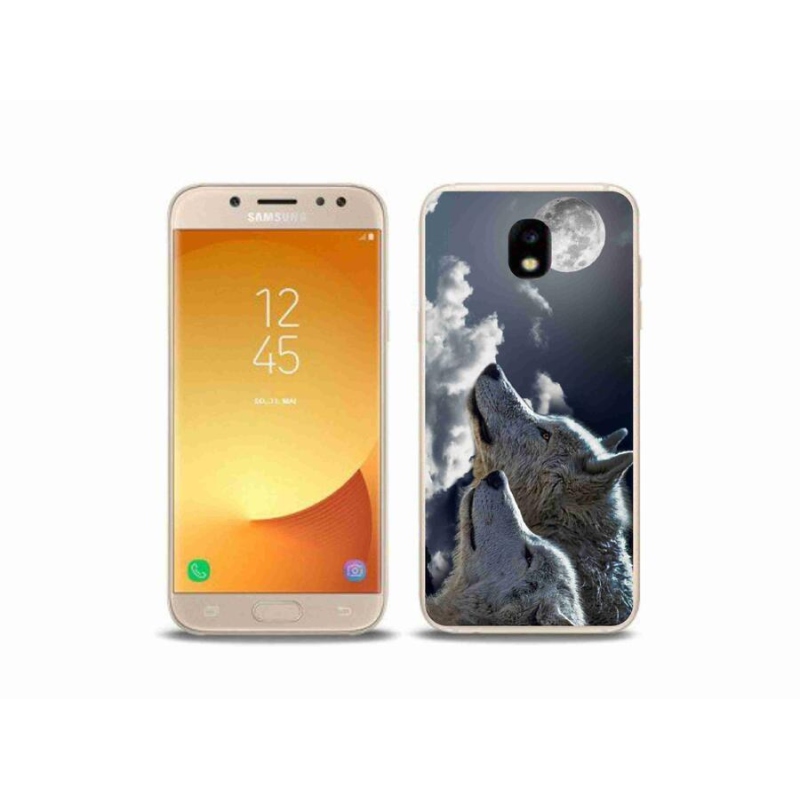 Gelový kryt mmCase na mobil Samsung Galaxy J5 (2017) - vlci