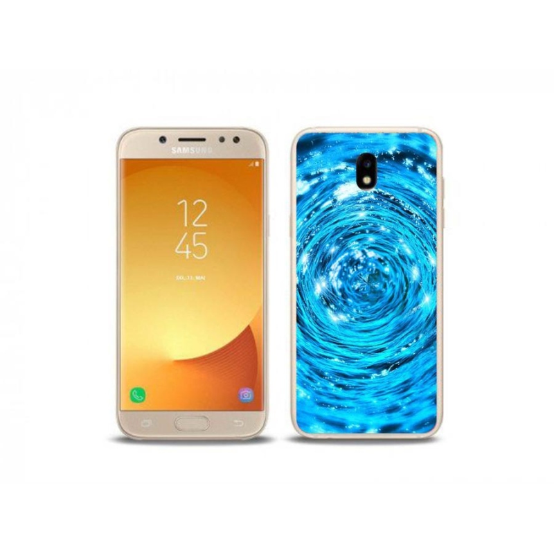 Gelový kryt mmCase na mobil Samsung Galaxy J5 (2017) - vodní vír