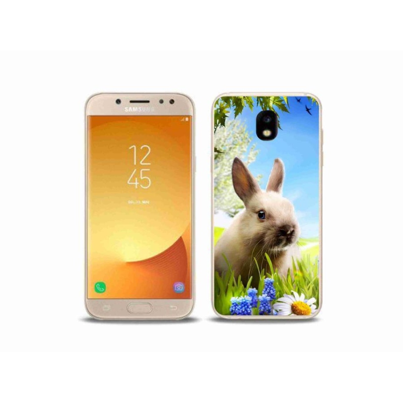 Gelový kryt mmCase na mobil Samsung Galaxy J5 (2017) - zajíček