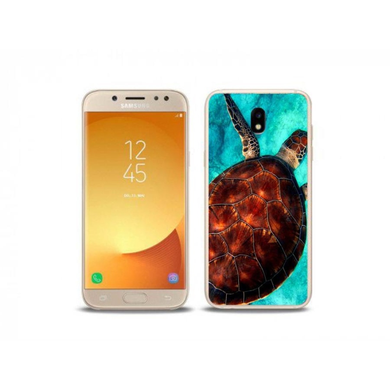 Gelový kryt mmCase na mobil Samsung Galaxy J5 (2017) - želva