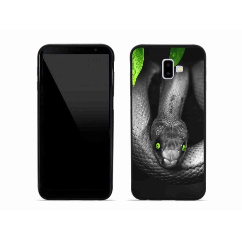 Gelový kryt mmCase na mobil Samsung Galaxy J6 Plus - had