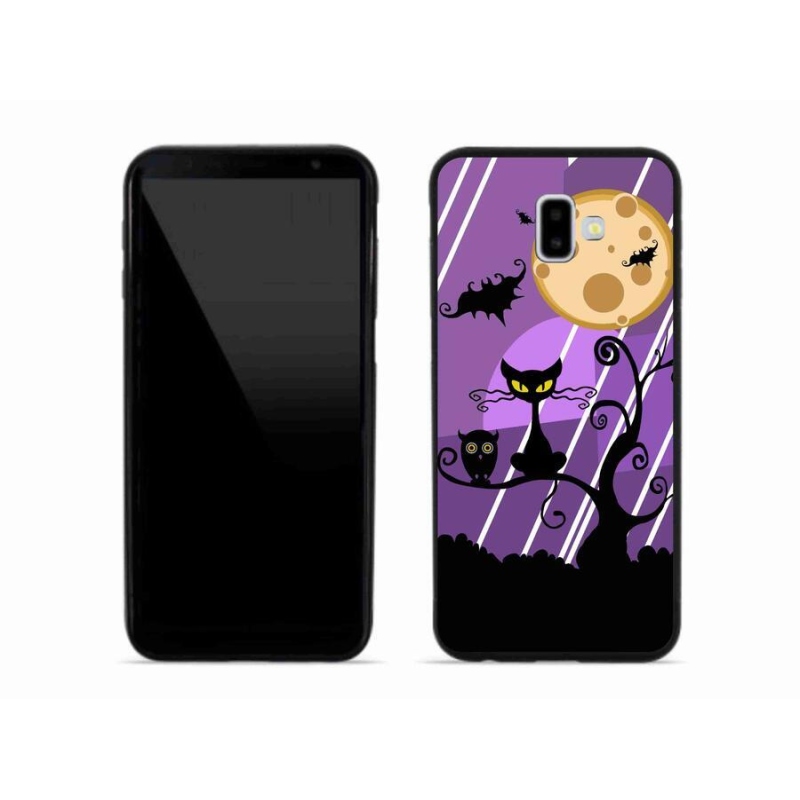 Gelový kryt mmCase na mobil Samsung Galaxy J6 Plus - halloween