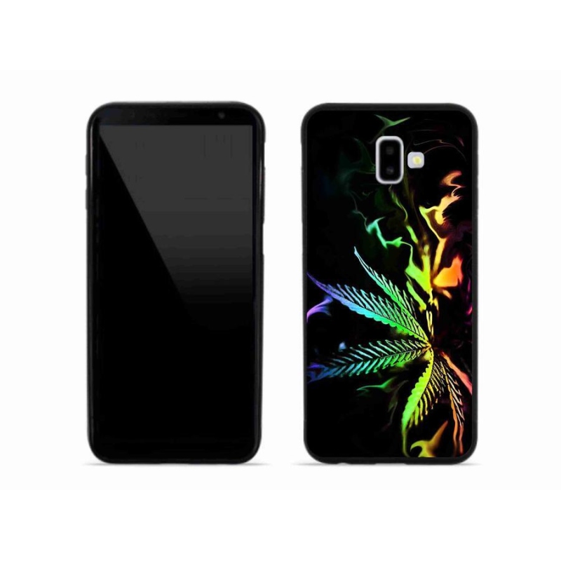 Gelový kryt mmCase na mobil Samsung Galaxy J6 Plus - konopí 2