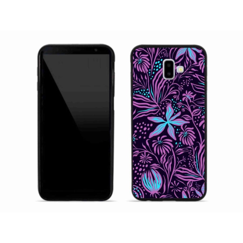 Gelový kryt mmCase na mobil Samsung Galaxy J6 Plus - květiny 2