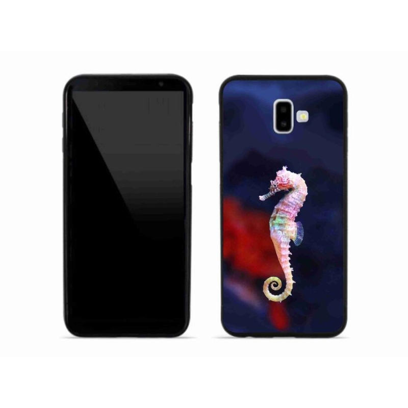 Gelový kryt mmCase na mobil Samsung Galaxy J6 Plus - mořský koník