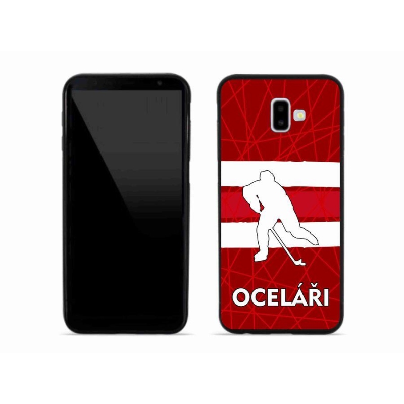 Gelový kryt mmCase na mobil Samsung Galaxy J6 Plus - Oceláři