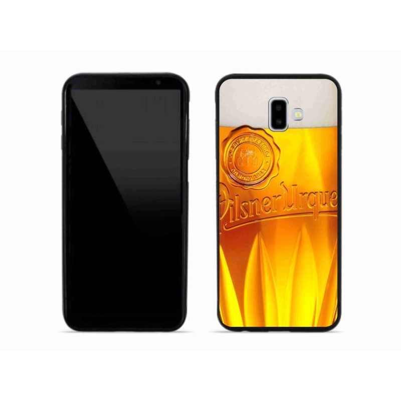 Gelový kryt mmCase na mobil Samsung Galaxy J6 Plus - pivo