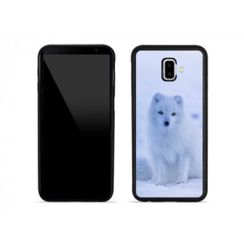 Gelový kryt mmCase na mobil Samsung Galaxy J6 Plus - polární liška