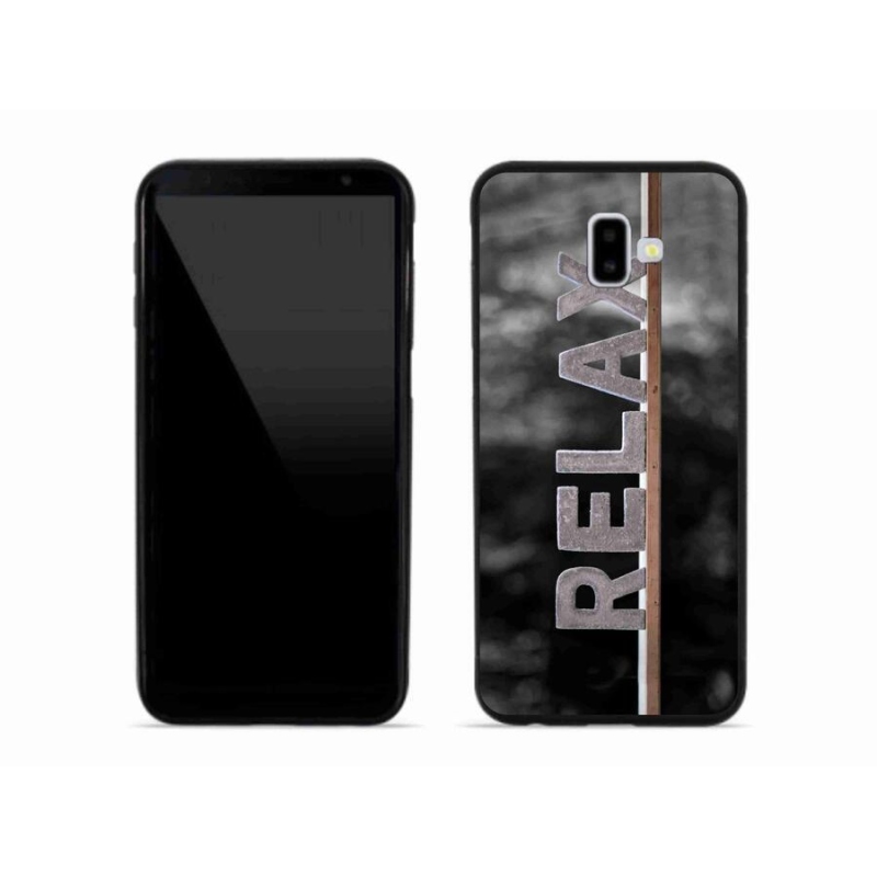 Gelový kryt mmCase na mobil Samsung Galaxy J6 Plus - relax 1
