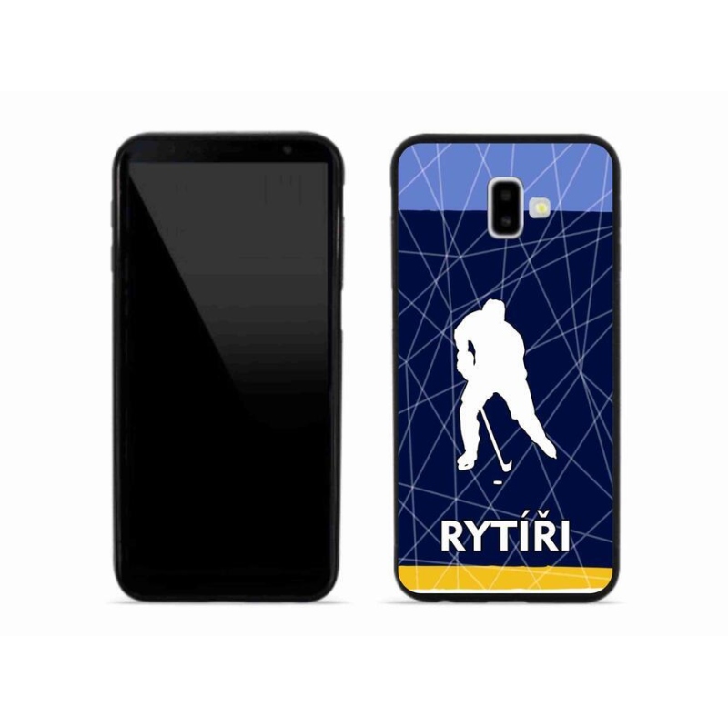 Gelový kryt mmCase na mobil Samsung Galaxy J6 Plus - Rytíři