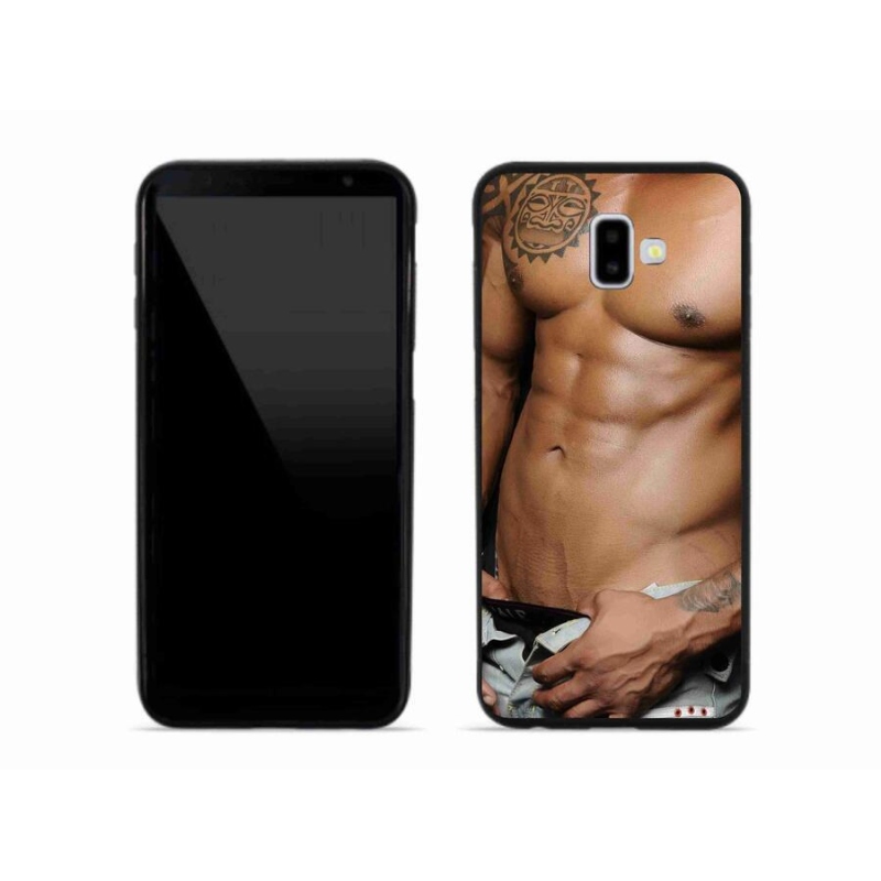 Gelový kryt mmCase na mobil Samsung Galaxy J6 Plus - sexy muž