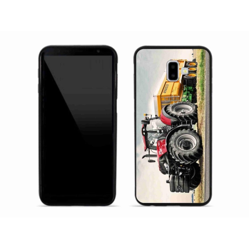 Gelový kryt mmCase na mobil Samsung Galaxy J6 Plus - traktor 3