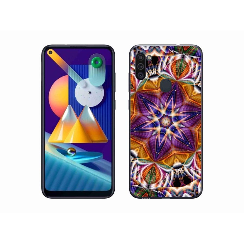 Gelový kryt mmCase na mobil Samsung Galaxy M11 - abstrakt 6