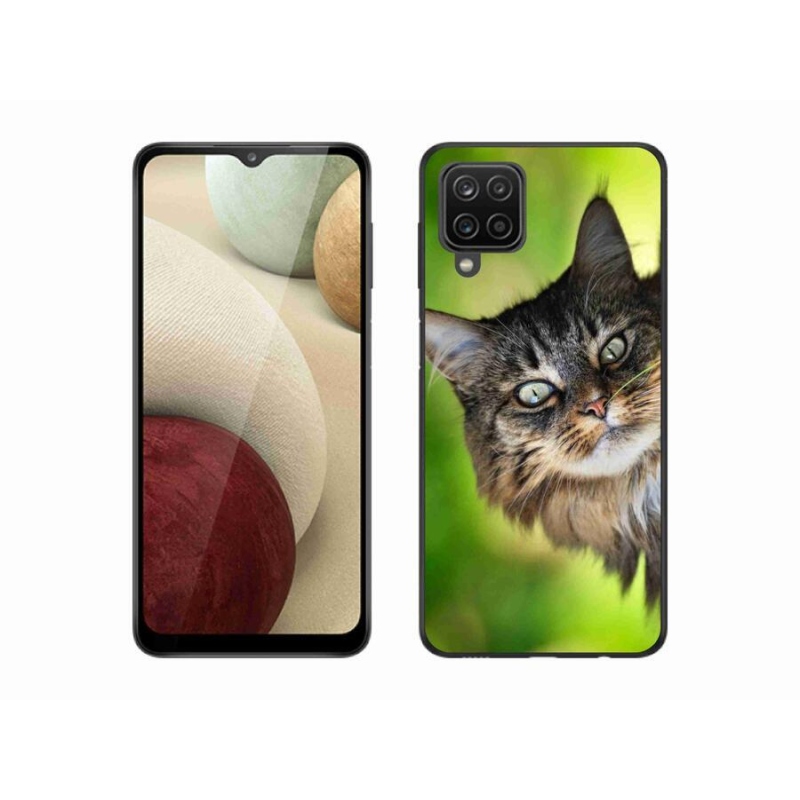 Gelový kryt mmCase na mobil Samsung Galaxy M12 - kočka 3