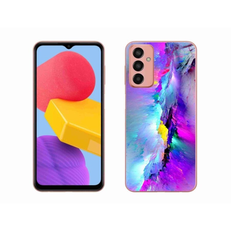 Gelový kryt mmCase na mobil Samsung Galaxy M13 - abstrakt