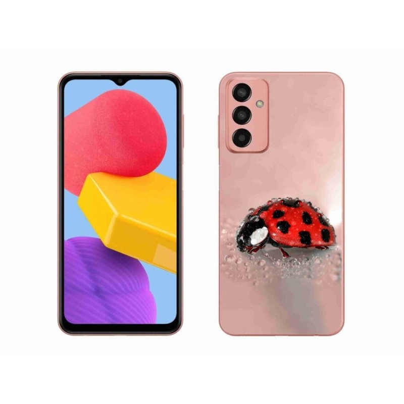 Gelový kryt mmCase na mobil Samsung Galaxy M13 - beruška