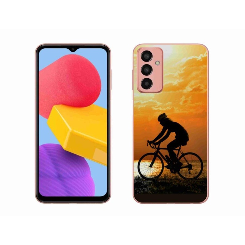 Gelový kryt mmCase na mobil Samsung Galaxy M13 - cyklovýlet