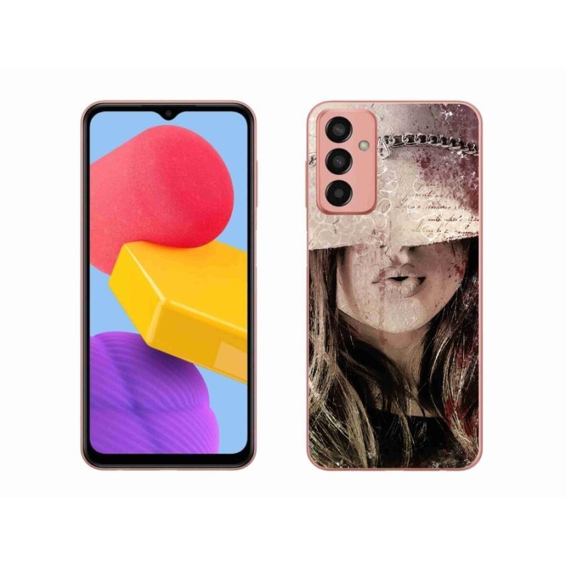 Gelový kryt mmCase na mobil Samsung Galaxy M13 - dívka
