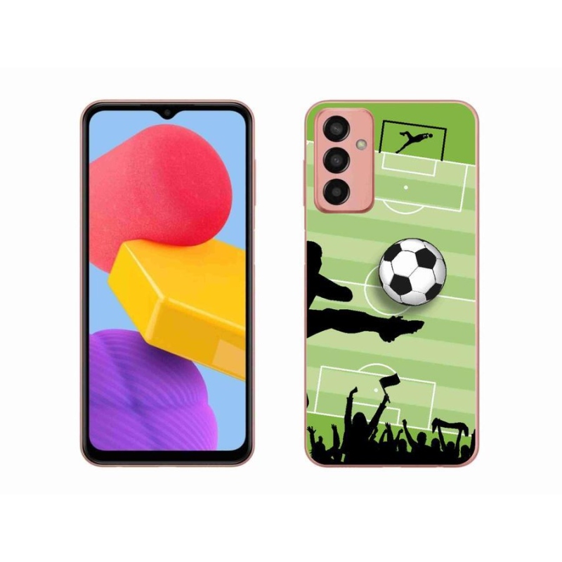 Gelový kryt mmCase na mobil Samsung Galaxy M13 - fotbal 3