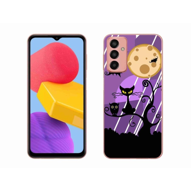 Gelový kryt mmCase na mobil Samsung Galaxy M13 - halloween