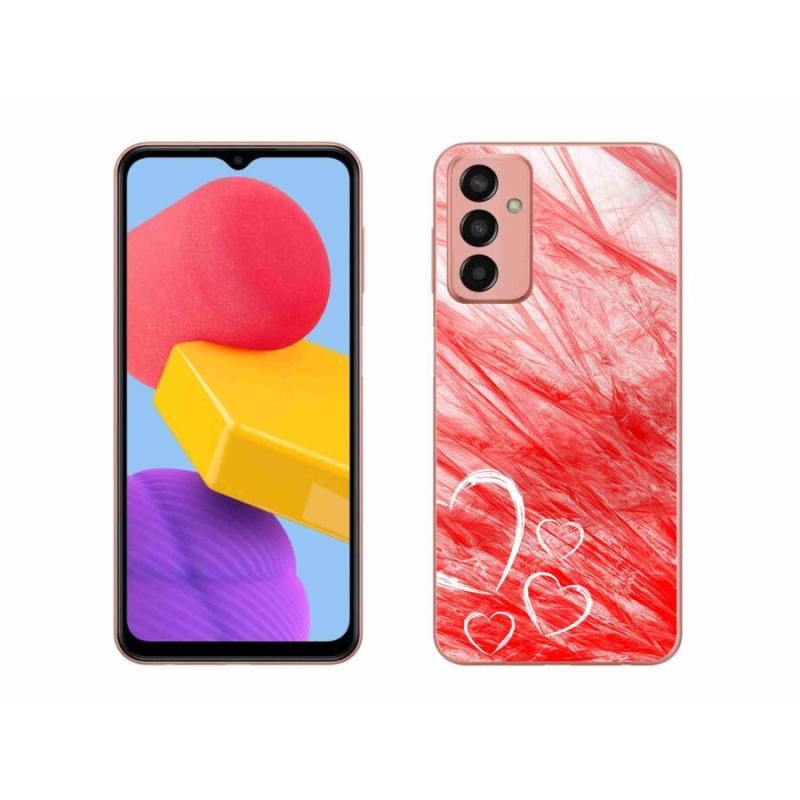 Gelový kryt mmCase na mobil Samsung Galaxy M13 - heart
