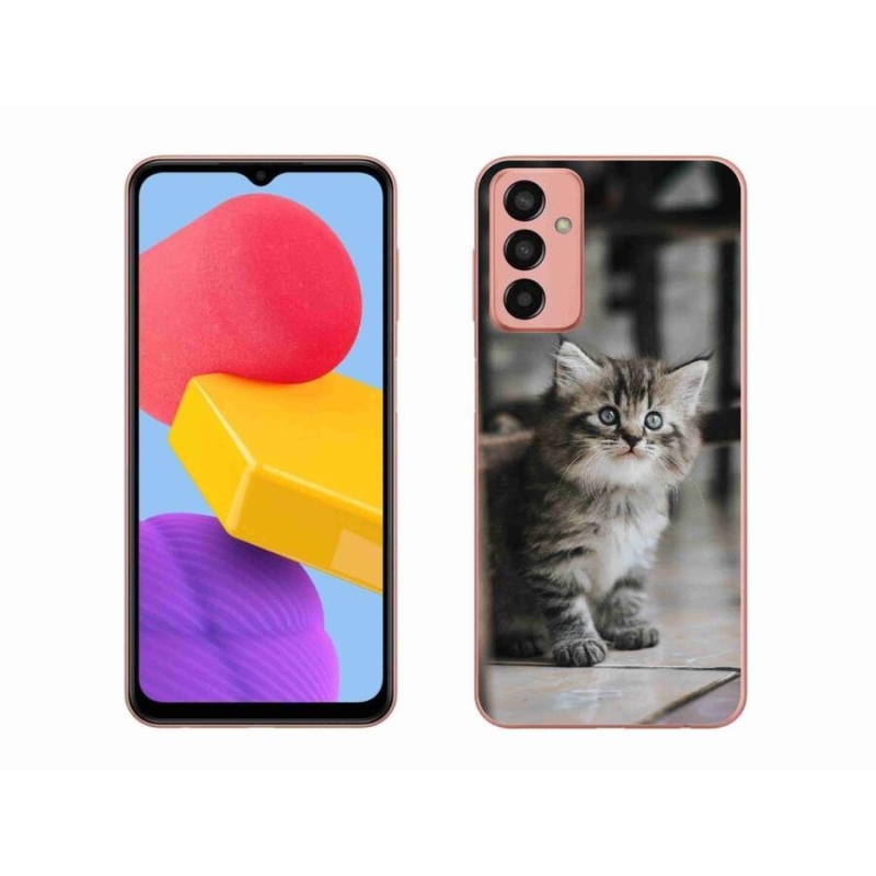 Gelový kryt mmCase na mobil Samsung Galaxy M13 - koťátko