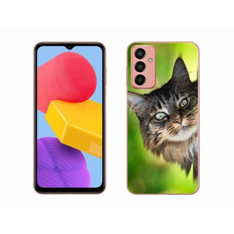 Gelový kryt mmCase na mobil Samsung Galaxy M13 - kočka 3