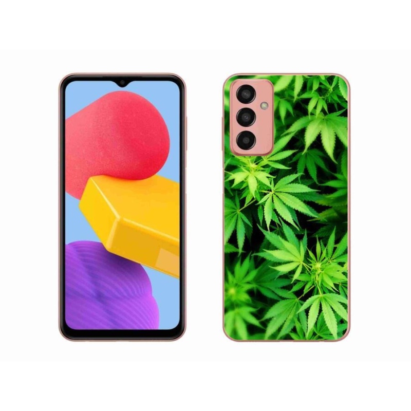 Gelový kryt mmCase na mobil Samsung Galaxy M13 - konopí 3