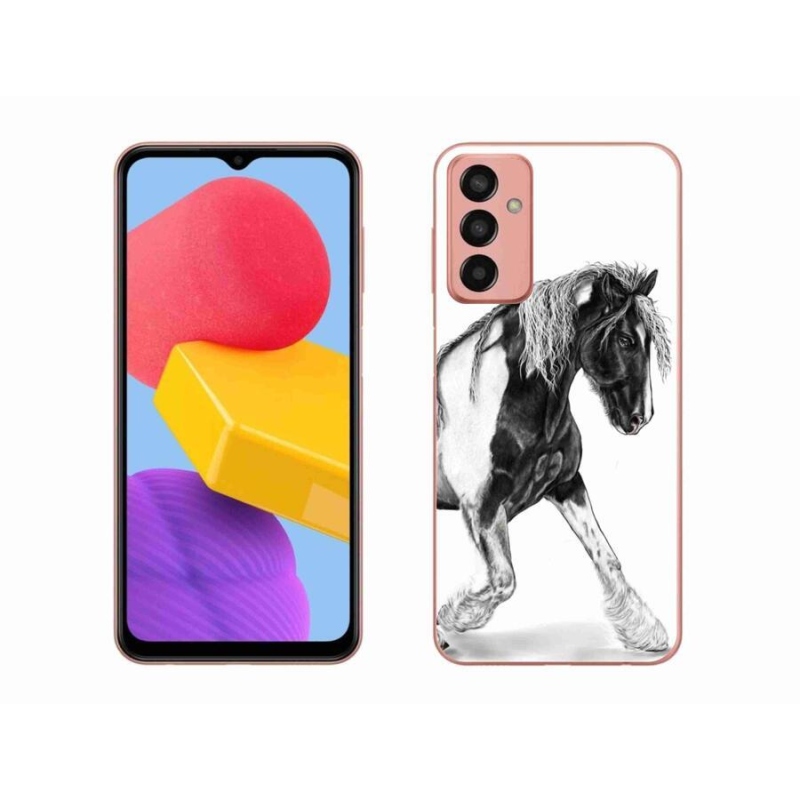Gelový kryt mmCase na mobil Samsung Galaxy M13 - kůň
