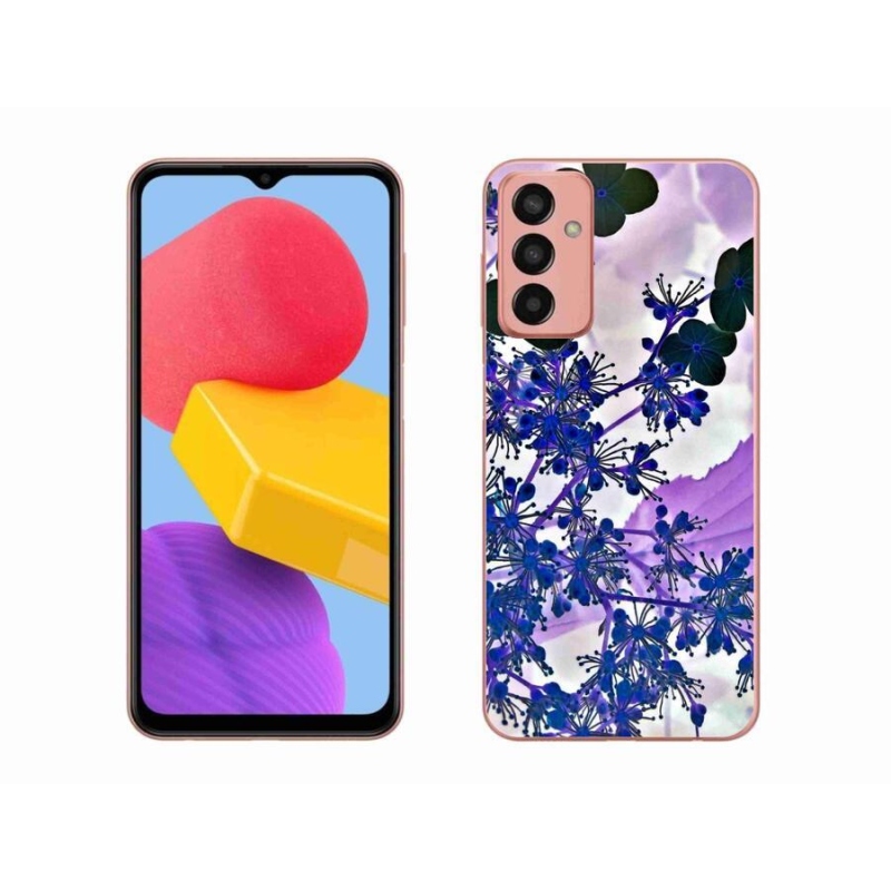 Gelový kryt mmCase na mobil Samsung Galaxy M13 - květ hortenzie
