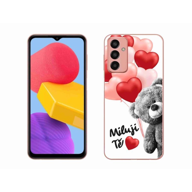 Gelový kryt mmCase na mobil Samsung Galaxy M13 - miluji Tě
