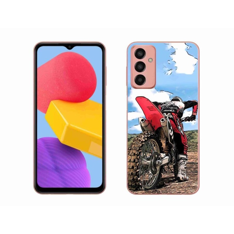 Gelový kryt mmCase na mobil Samsung Galaxy M13 - moto