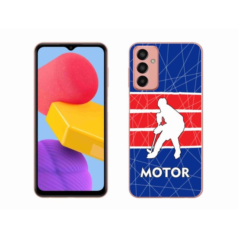 Gelový kryt mmCase na mobil Samsung Galaxy M13 - Motor