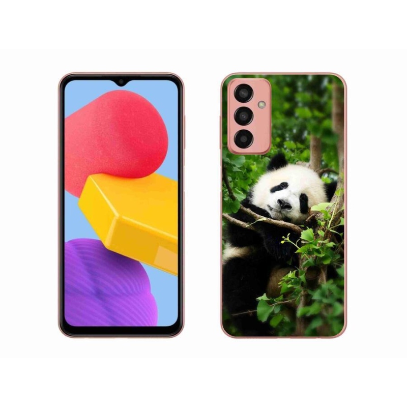 Gelový kryt mmCase na mobil Samsung Galaxy M13 - panda