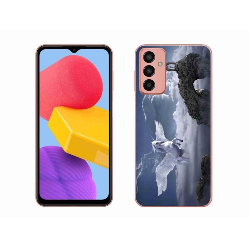 Gelový kryt mmCase na mobil Samsung Galaxy M13 - pegas