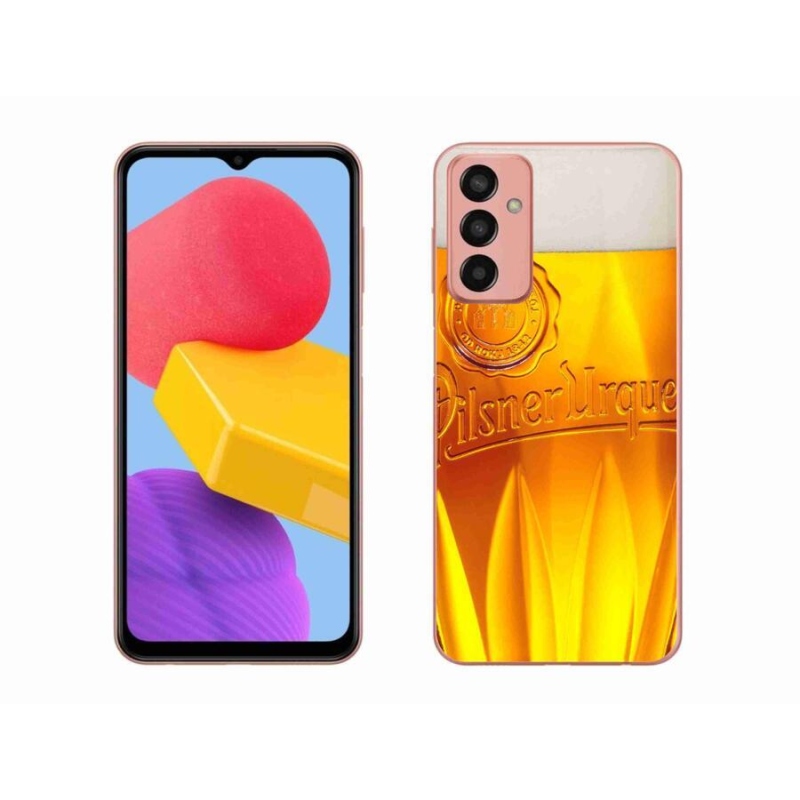 Gelový kryt mmCase na mobil Samsung Galaxy M13 - pivo