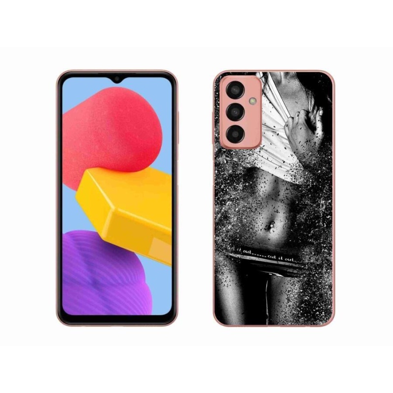 Gelový kryt mmCase na mobil Samsung Galaxy M13 - sexy žena 1
