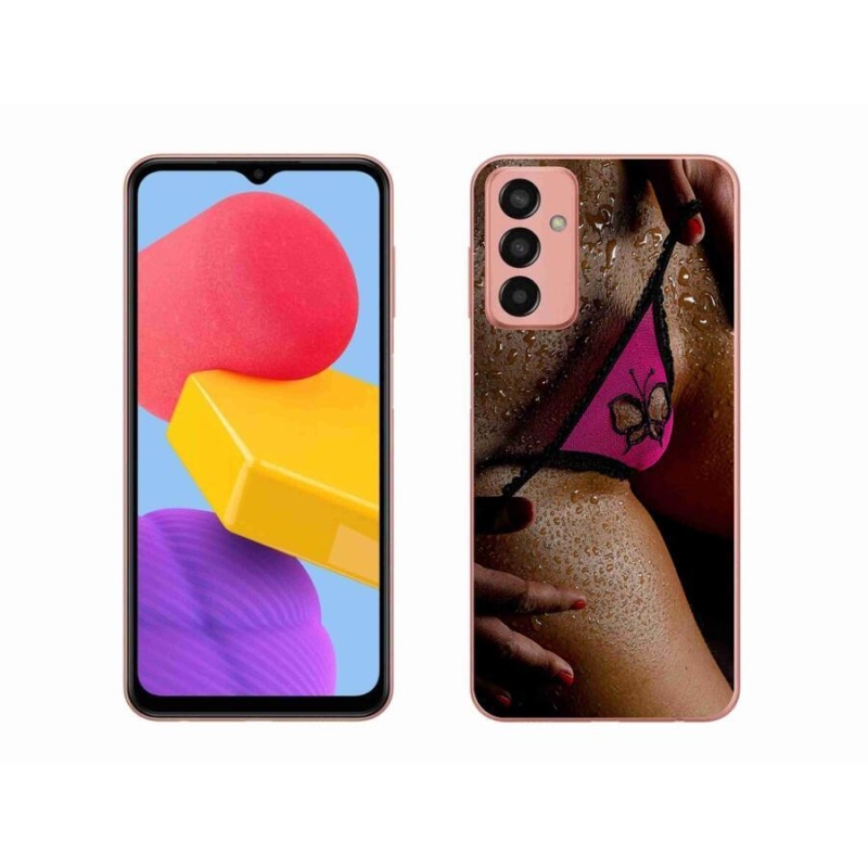 Gelový kryt mmCase na mobil Samsung Galaxy M13 - sexy žena