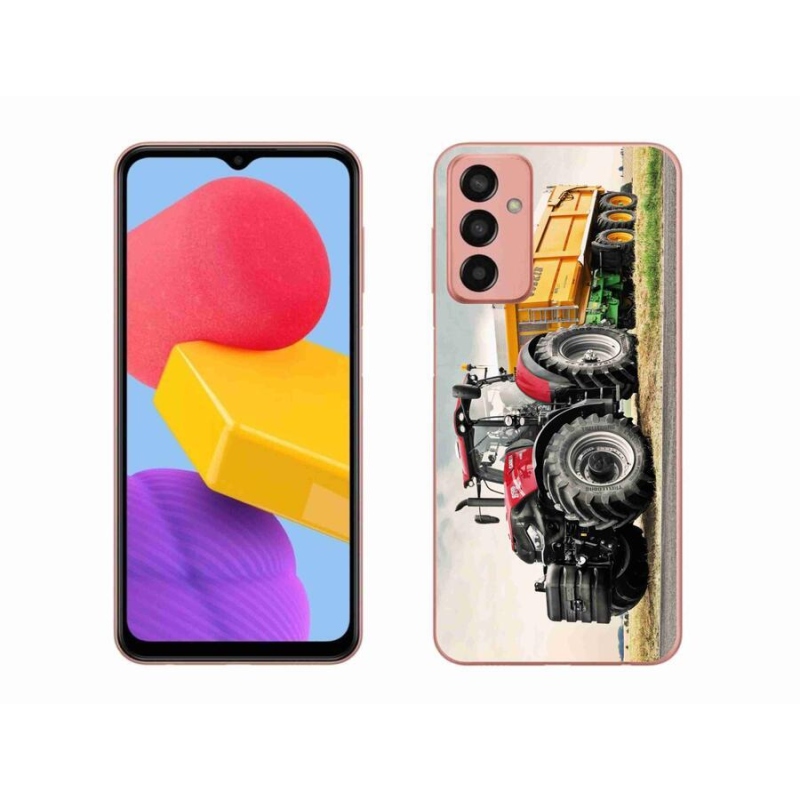 Gelový kryt mmCase na mobil Samsung Galaxy M13 - traktor 3