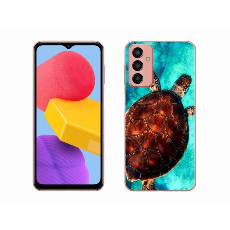 Gelový kryt mmCase na mobil Samsung Galaxy M13 - želva