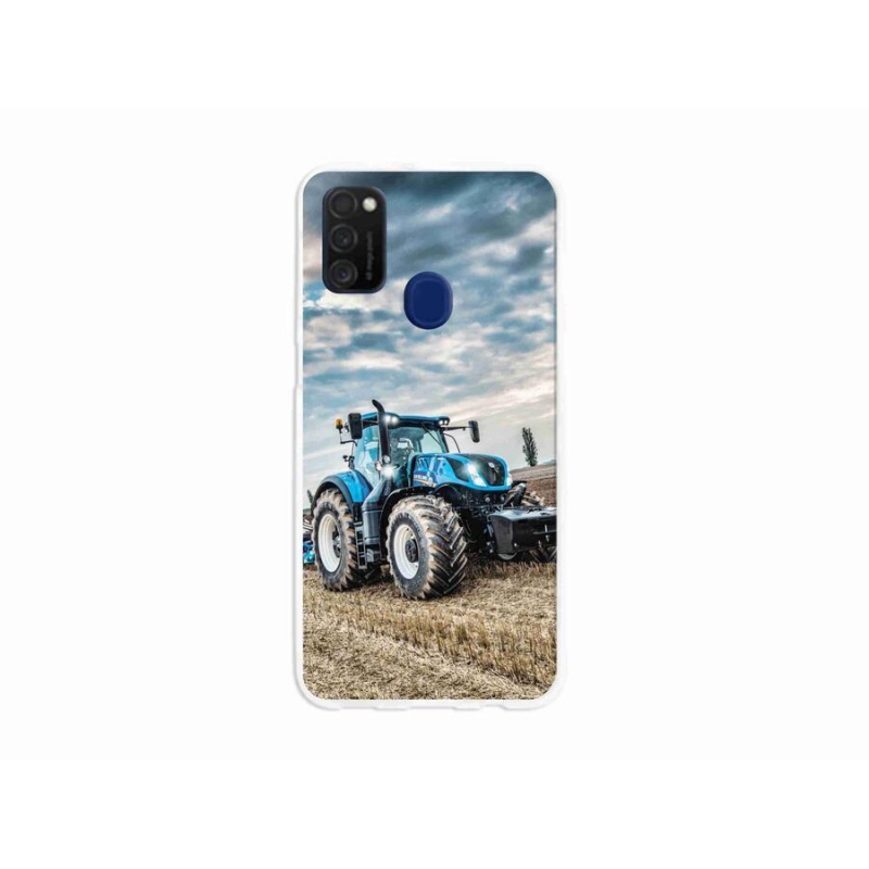 Gelový kryt mmCase na mobil Samsung Galaxy M21 - traktor 2