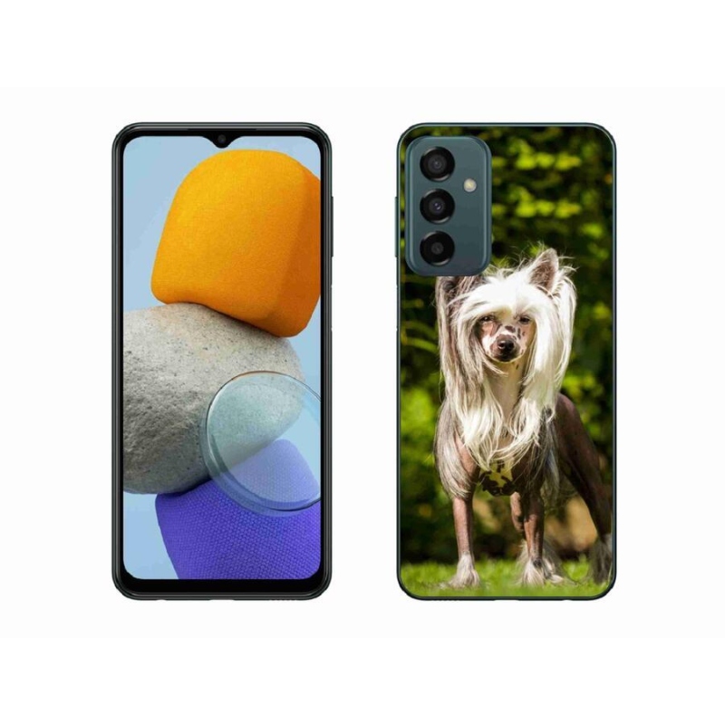 Gelový kryt mmCase na mobil Samsung Galaxy M23 5G - čínský chocholatý pes