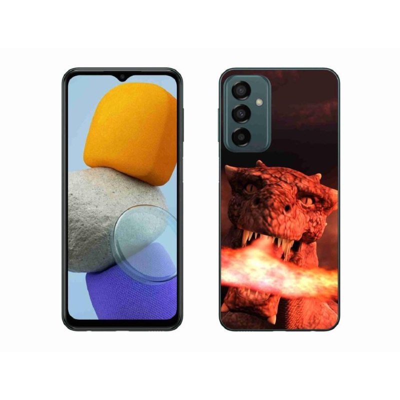 Gelový kryt mmCase na mobil Samsung Galaxy M23 5G - drak