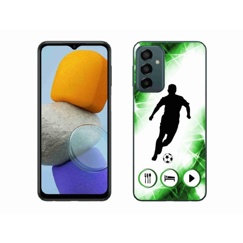 Gelový kryt mmCase na mobil Samsung Galaxy M23 5G - fotbalista