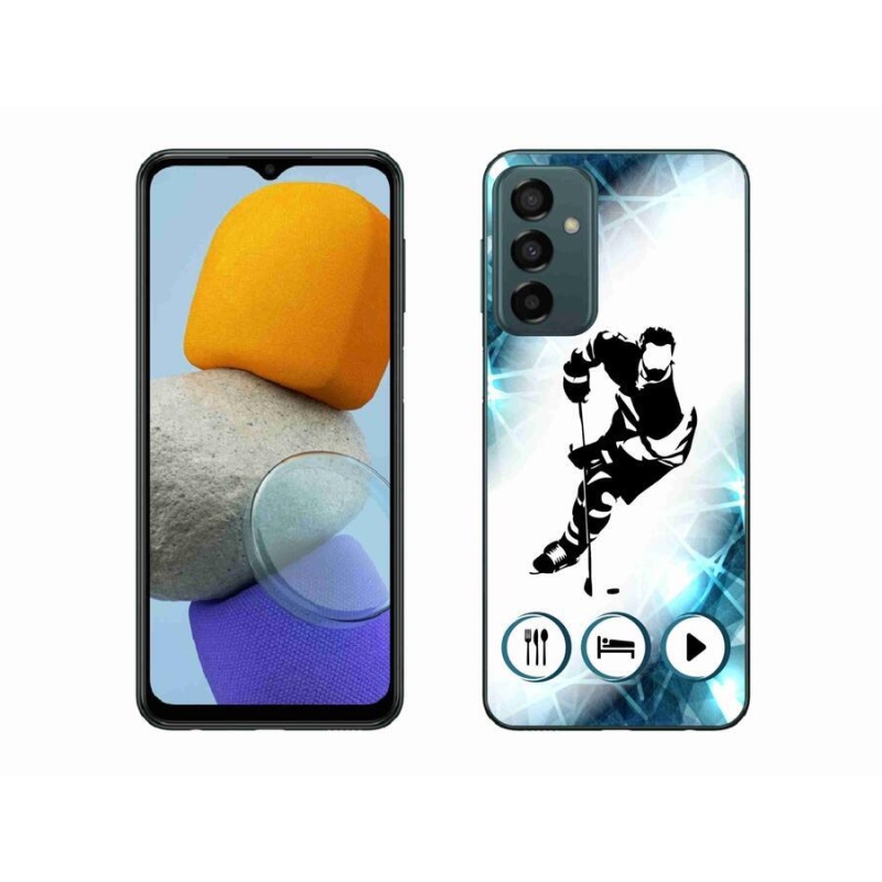 Gelový kryt mmCase na mobil Samsung Galaxy M23 5G - hokej 1