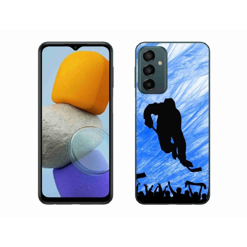 Gelový kryt mmCase na mobil Samsung Galaxy M23 5G - hokejový hráč