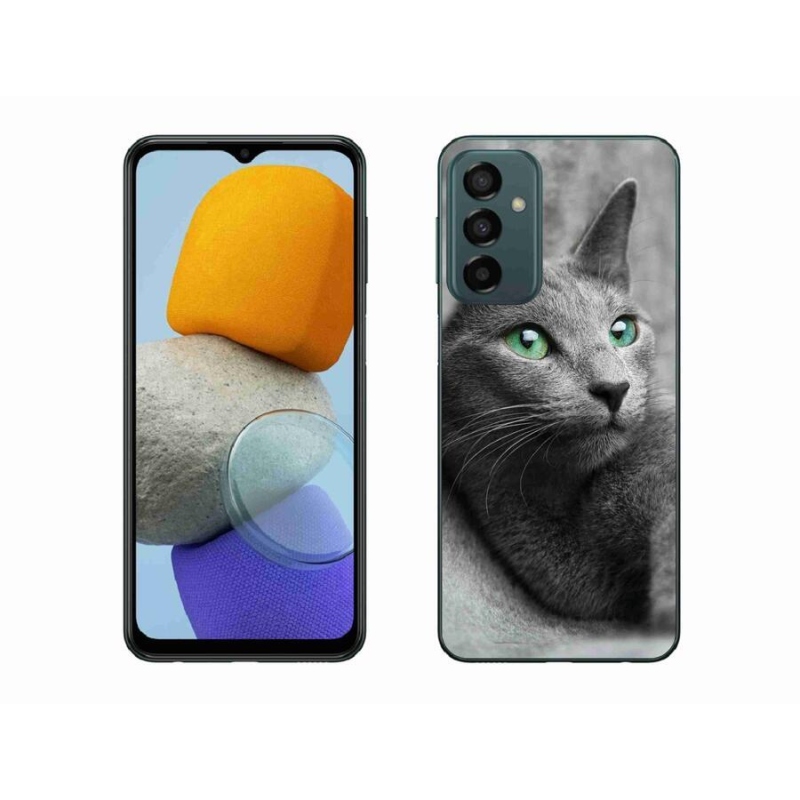 Gelový kryt mmCase na mobil Samsung Galaxy M23 5G - kočka 2