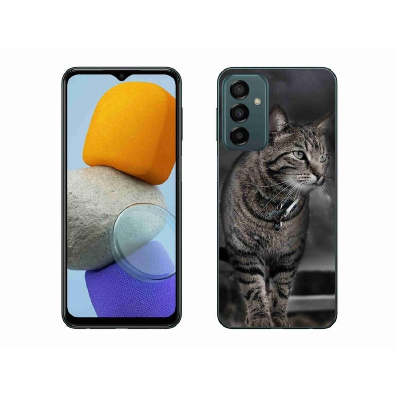 Gelový kryt mmCase na mobil Samsung Galaxy M23 5G - kočka
