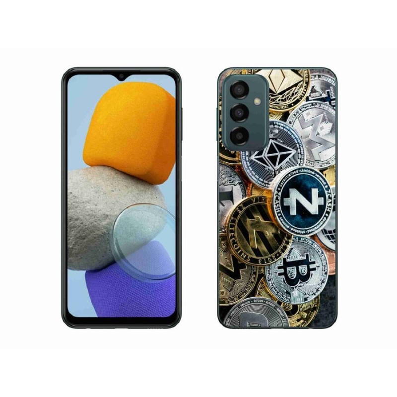 Gelový kryt mmCase na mobil Samsung Galaxy M23 5G - kryptoměny